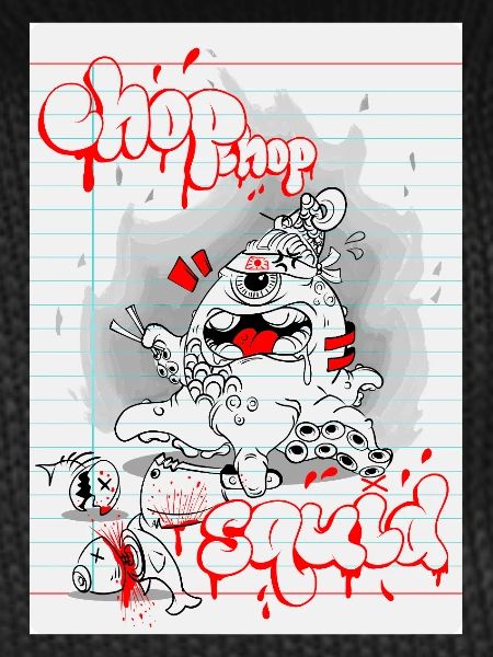 Cassette musicale Graffiti Monster