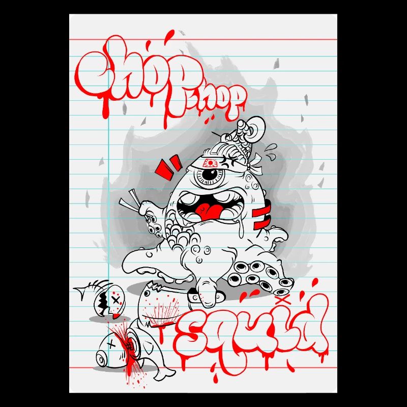 Cassette musicale Graffiti Monster