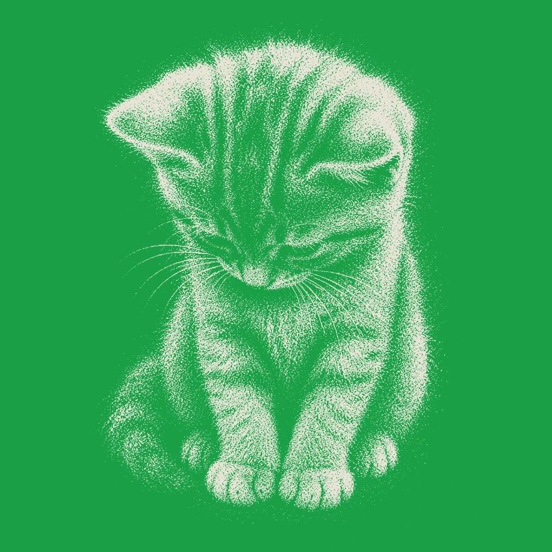 Chaton triste Chat mignon, dessin mignon