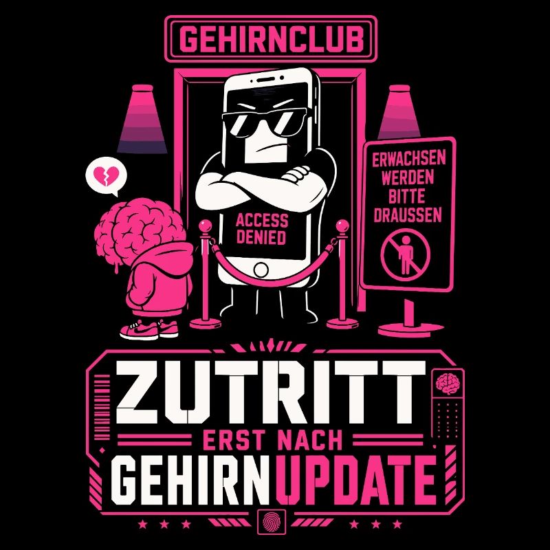 Zutritt erst nach Gehirnupdate