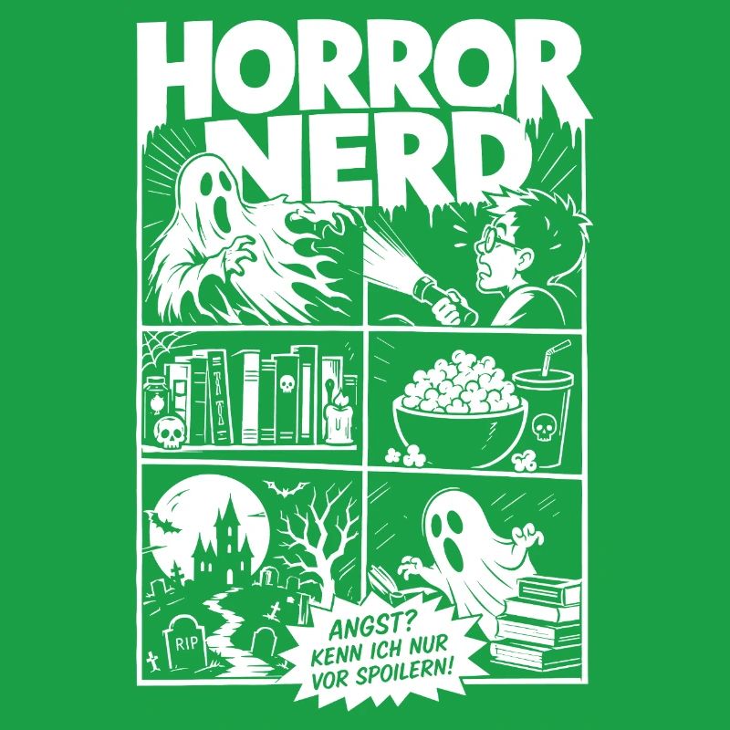 Horror Nerd Comic Spoiler Angst