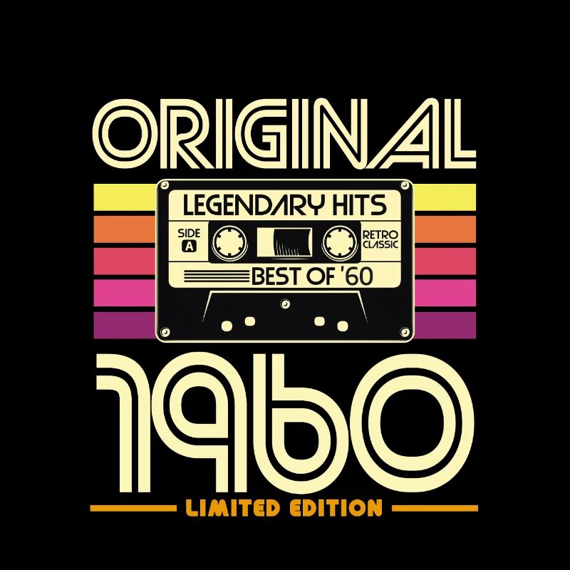 Original 1960 Limited Retro Cassette