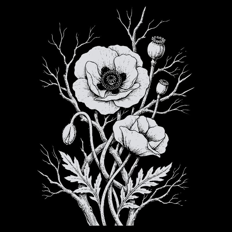 Fleurs de pavot