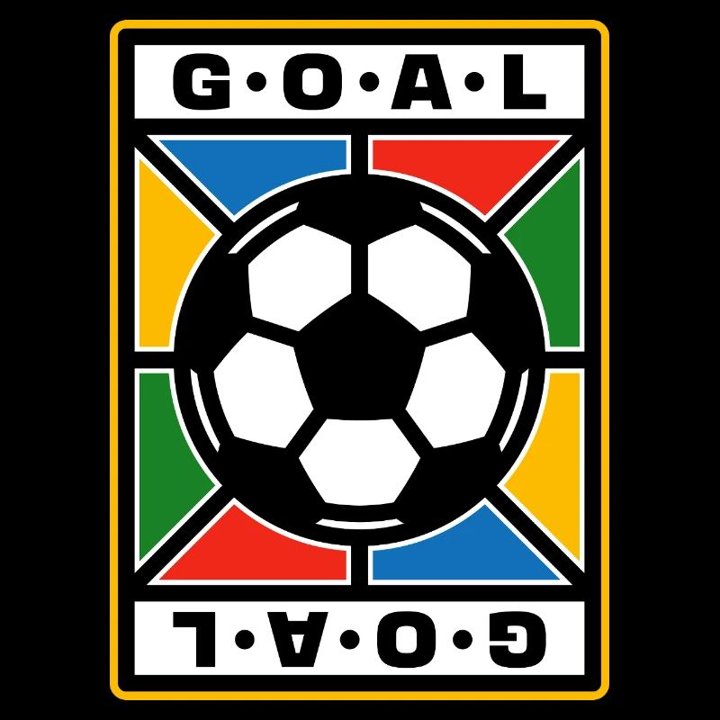 Fußball-Retro-Abzeichen