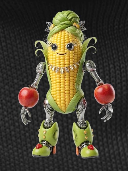 CornBot Cheerful Harvest