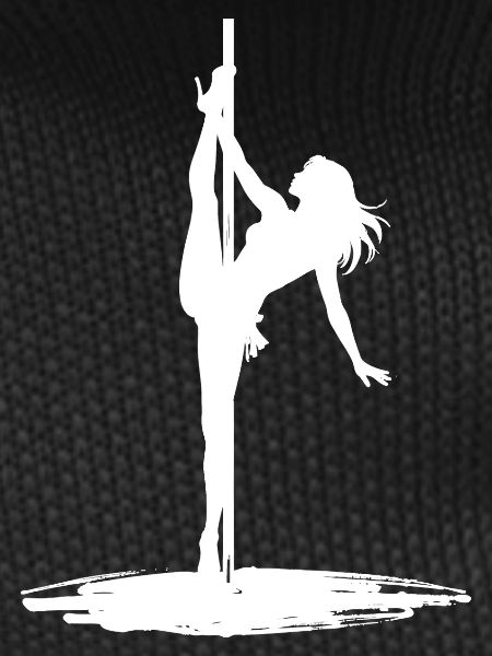 Pole Dance Silhouette – Aesthetic Art