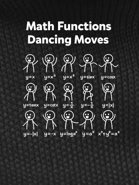 Math Lover Funny Dancing Functions
