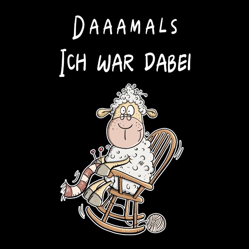 Daaamals - Ich War Dabei Schaf I Funshirt Senior
