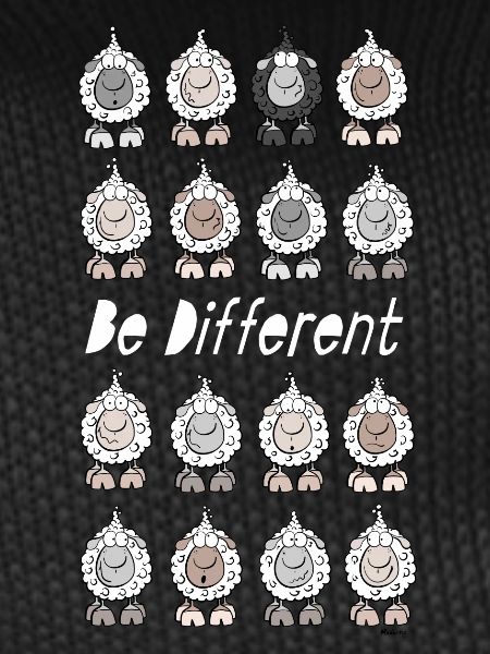 Be Different Sheep
