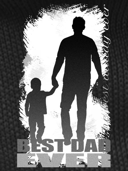 Daddy best dad ever boy