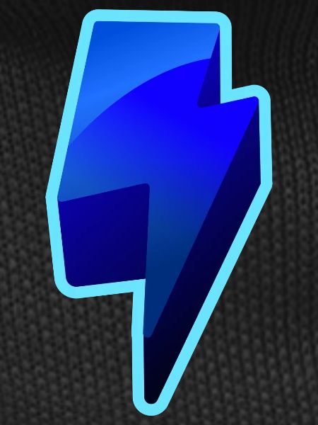 NeonBlitz Lightning Graphic Blue
