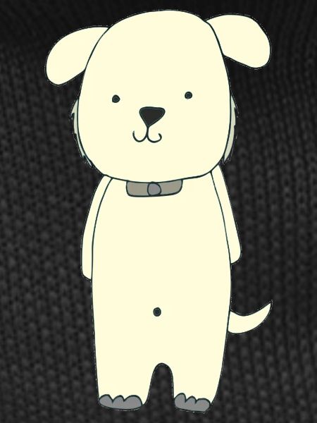 dog yellow