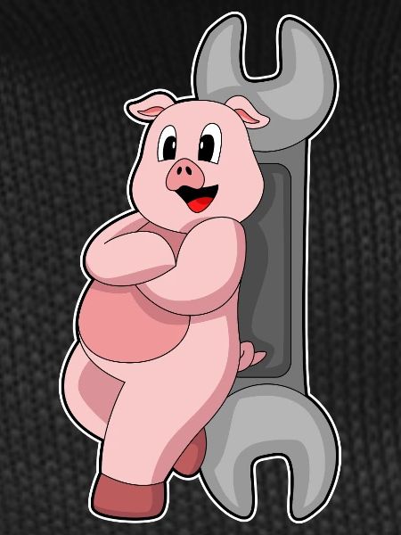 Pig Mechanic Wrench Workshop