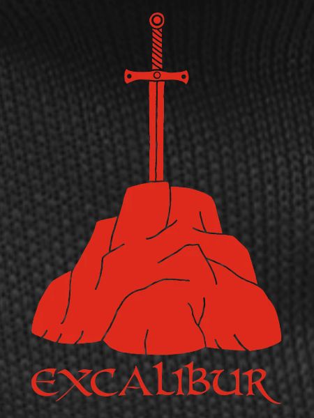 The Excalibur Sword (Red)