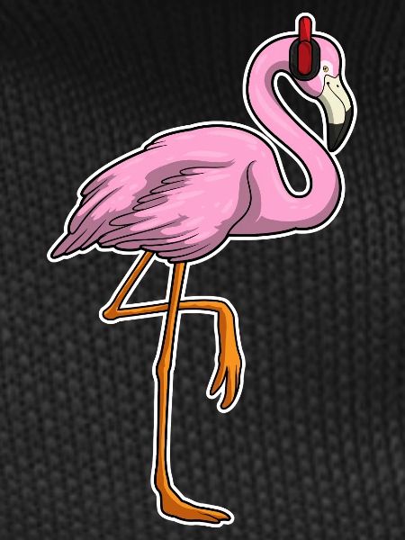 Flamingo Headphone Music