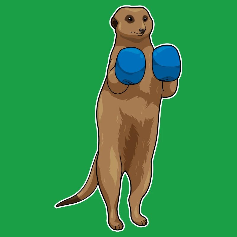 Erdmännchen Boxer Boxhandschuhe Boxen