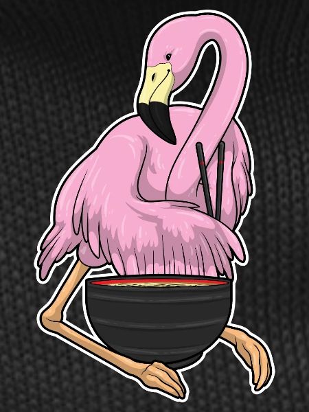 Flamingo Chef Ramen Cooking