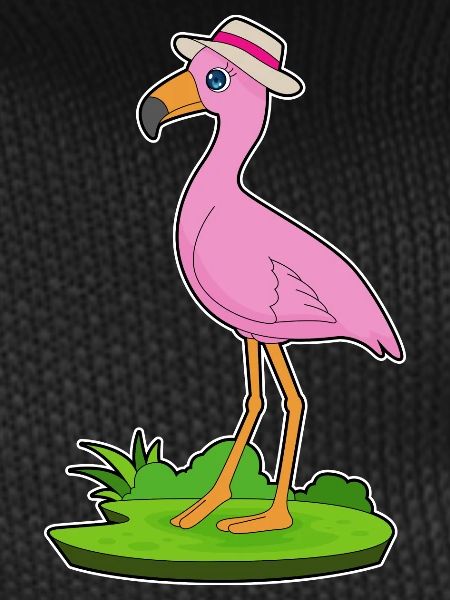 Flamingo Hat