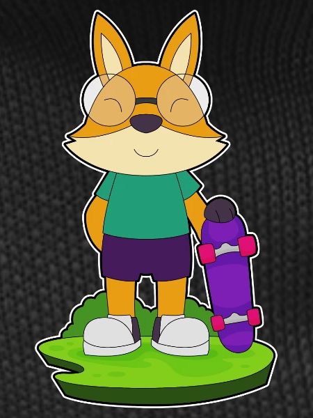 Fox Skater Skateboard