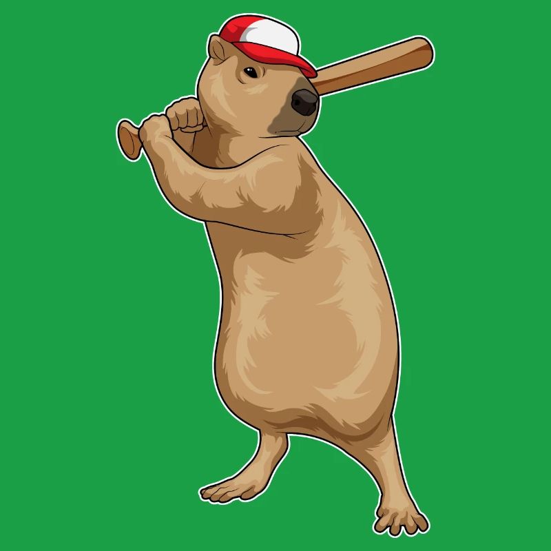 Batte de baseball Capybara