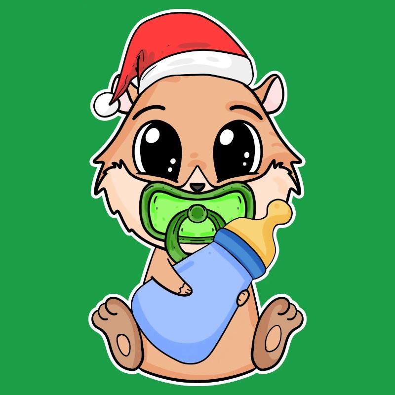 Cochon d’Inde Bébé Cochon d’Inde de Noël