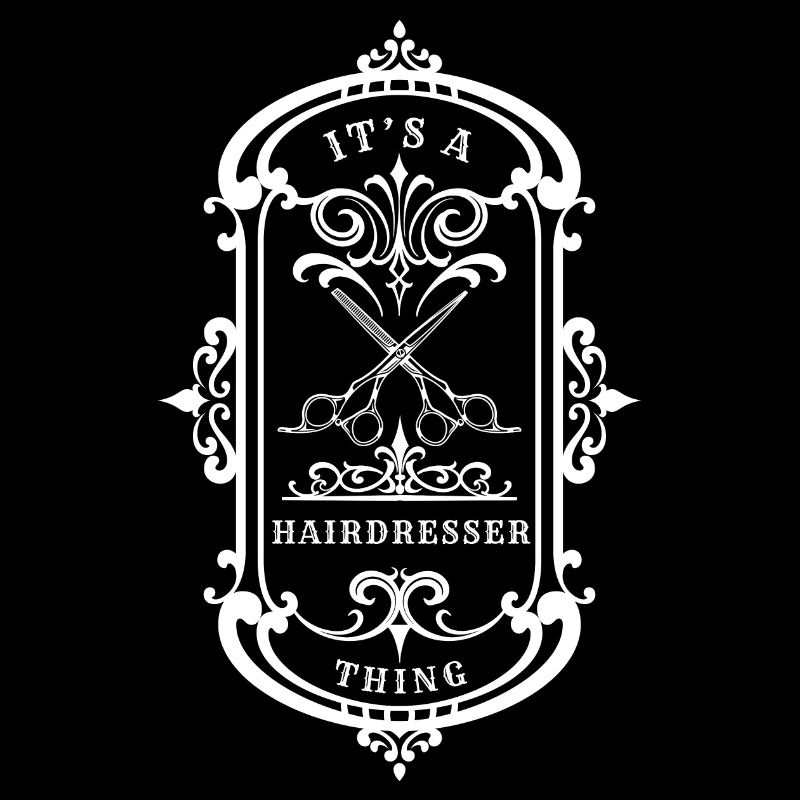 Friseur-Zitat Ein Friseur-Ding