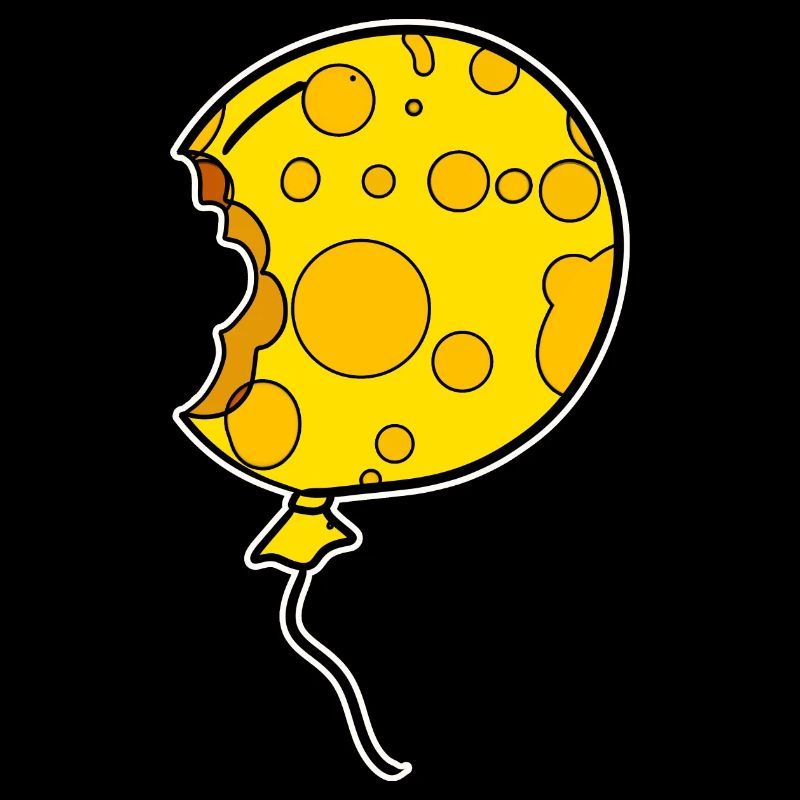 Motif de ballon de ballon de fromage