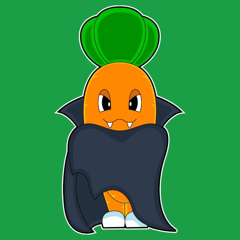 Carotte Halloween Vampire