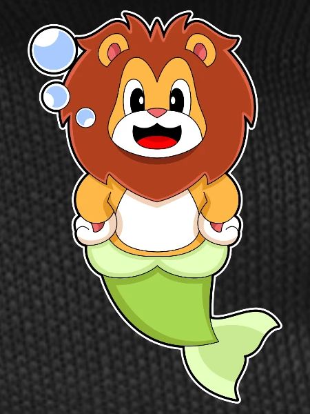 Lion Mermaid