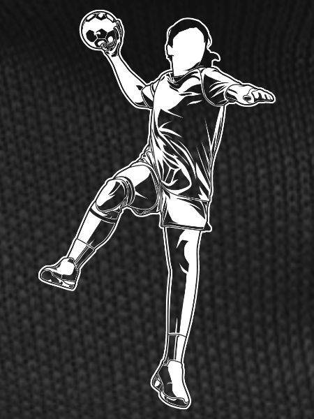 Female handball player