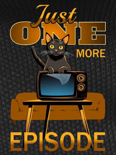 Cat on TV