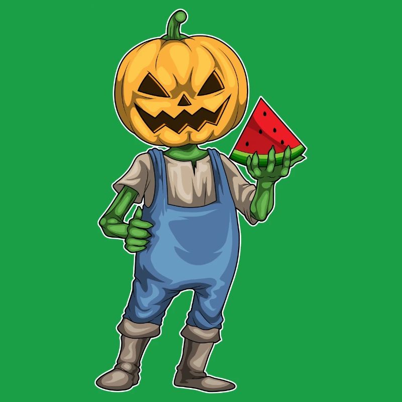 Jack O Lantern Halloween Pastèque