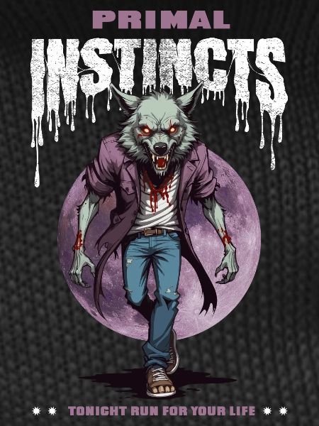 Werewolf at night