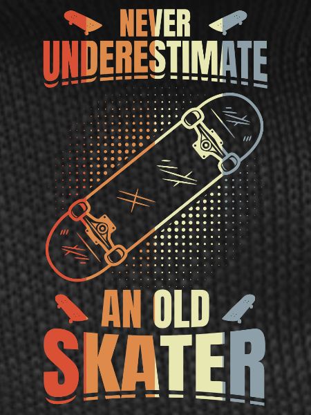 Never underestimate an old skater