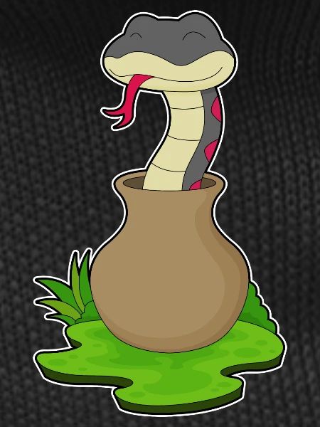 Vase Serpent