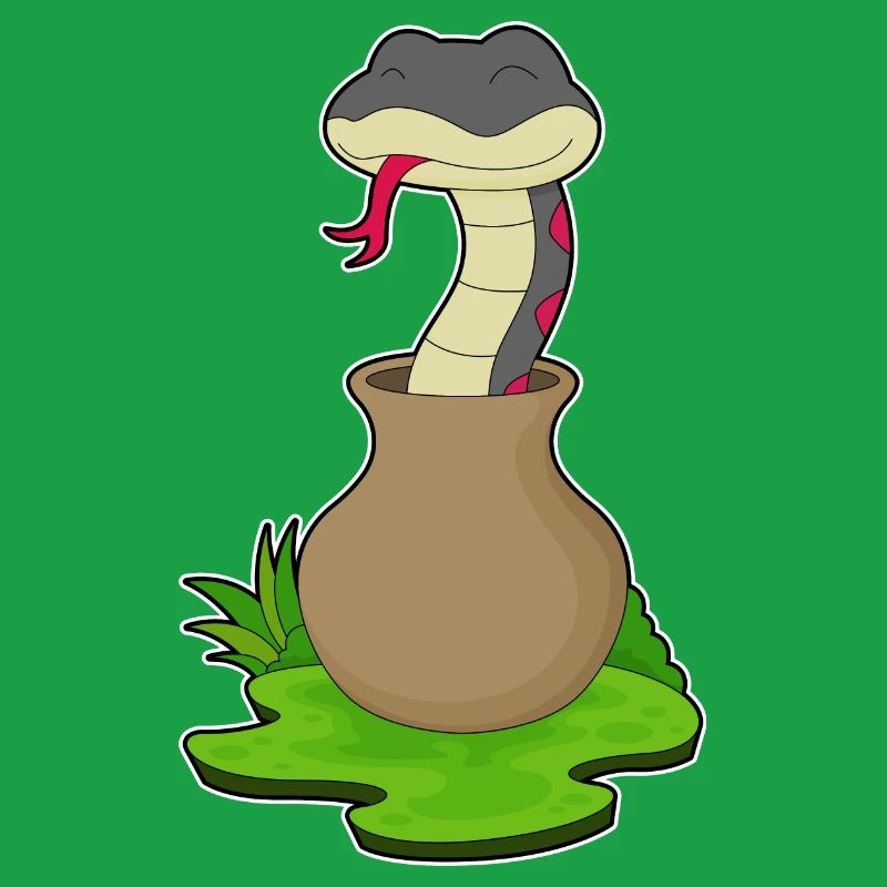 Vase Serpent