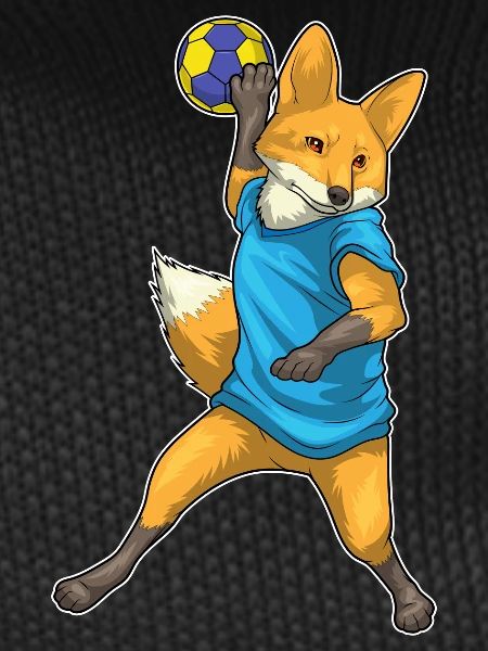 Fuchs Handball Player Handball