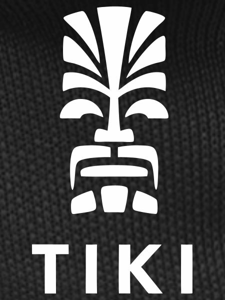 Tiki Design Polynesian Head Vivid