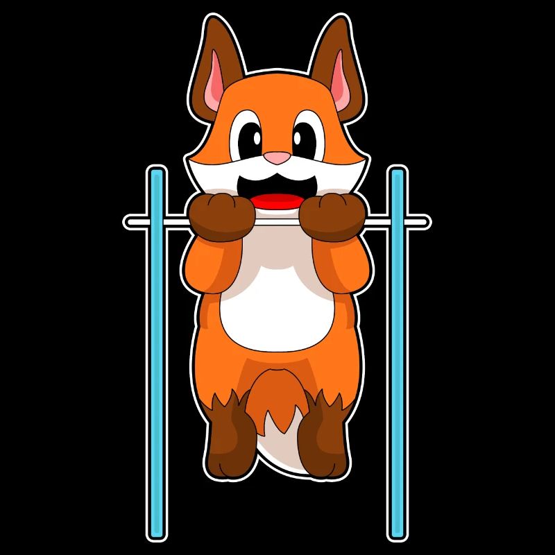 Fox Bodybuilder Pull-ups Bodybuilding