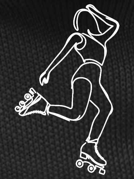 Roller Skater Drawing