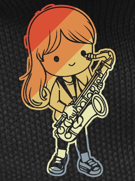 Little Saxophonist Comic