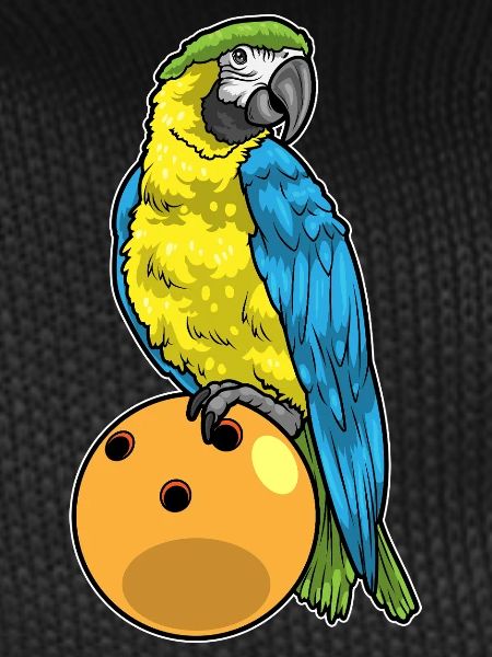 Parrot Bowling Bowling Ball