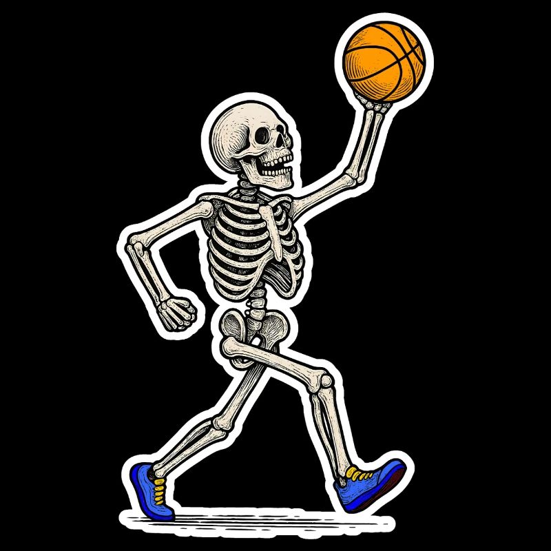 Basketball Skeleton Slam