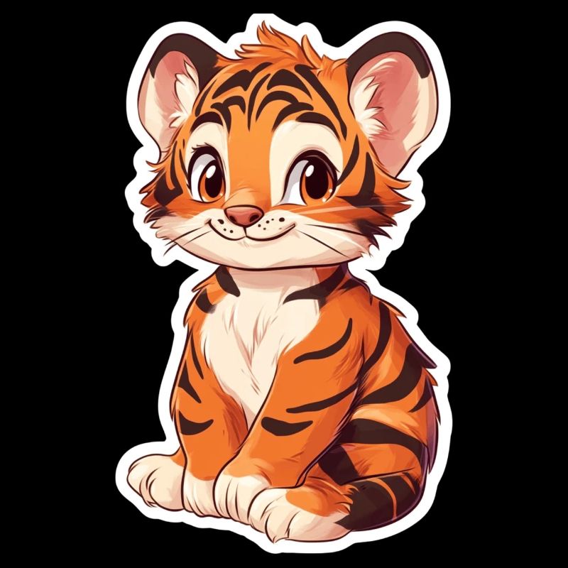 Cute Tiger – Fun Gift Idea for Kids