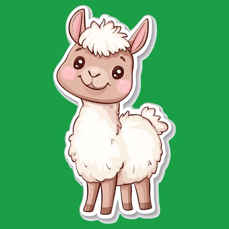 Lama Alpaka Llama Tier Geschenk