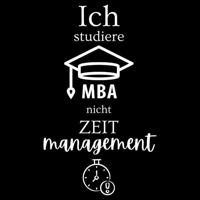 MBA Student immer zu spät Verspätung im Studium