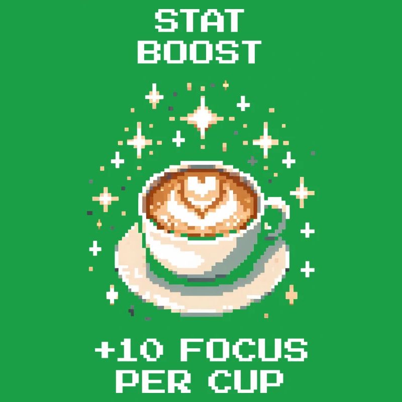 Stat Boost: +10 Focus per Cup | Coffee