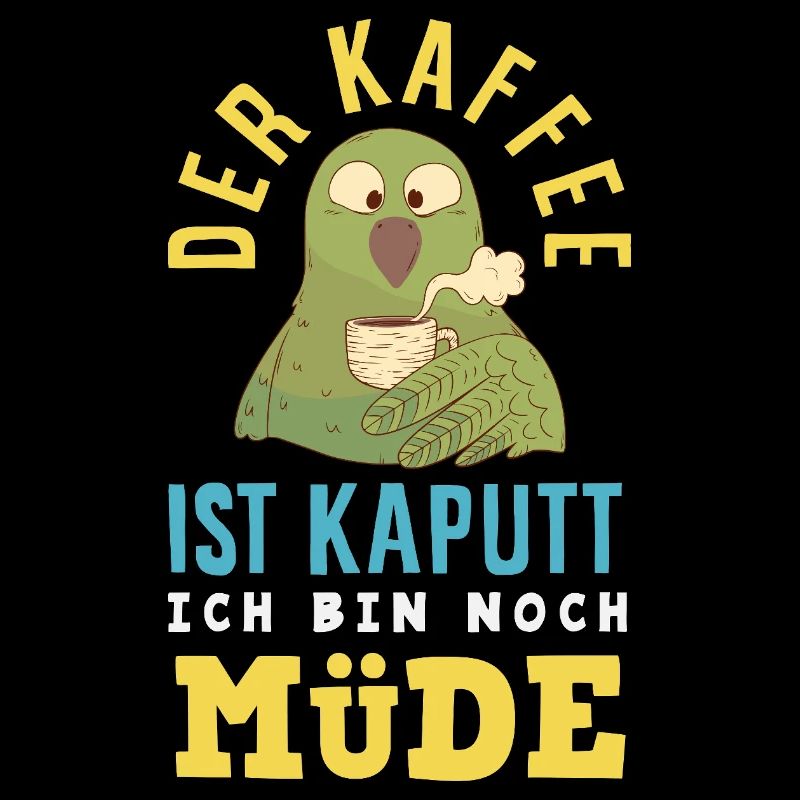 The coffee is broken – tired sleep