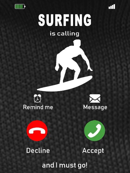 surfing is calling