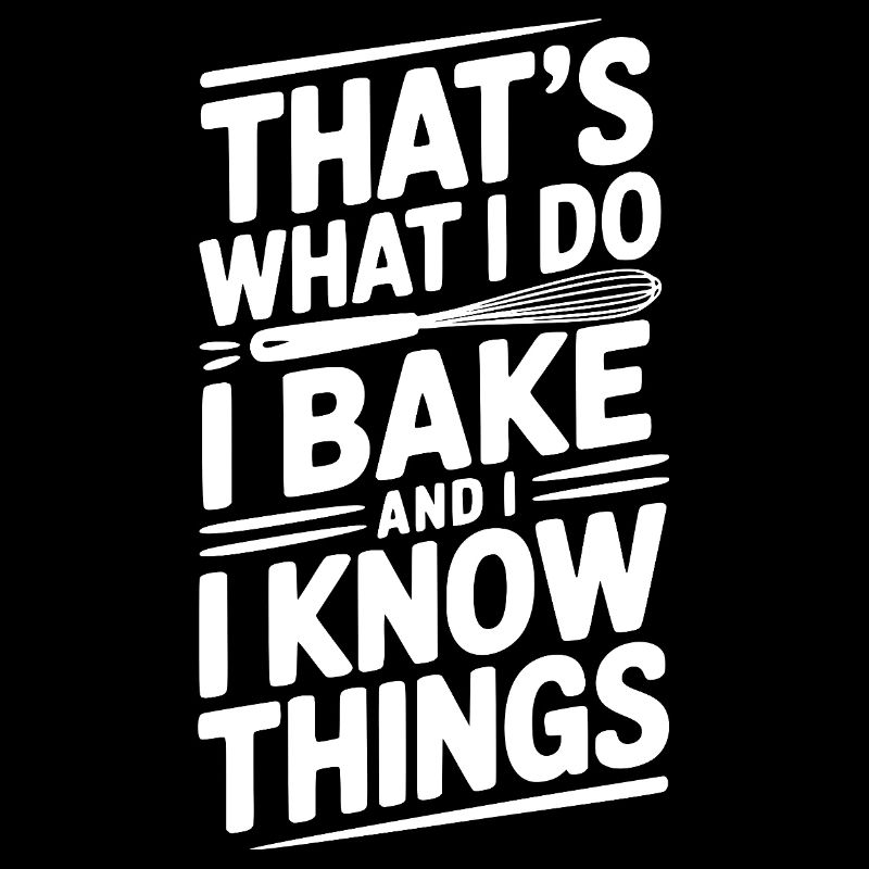 That’s What I Do I Bake and I Know Things
